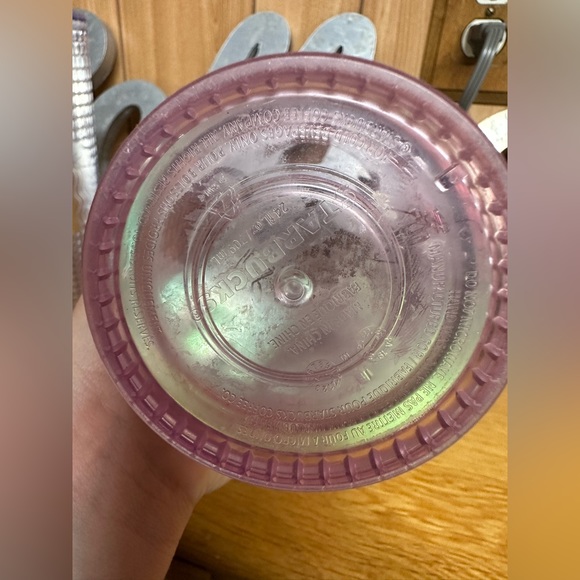 Starbucks Limited Edition 24 oz Plastic Tumblers 2020 Pink & Platinum Disco - Picture 8 of 8